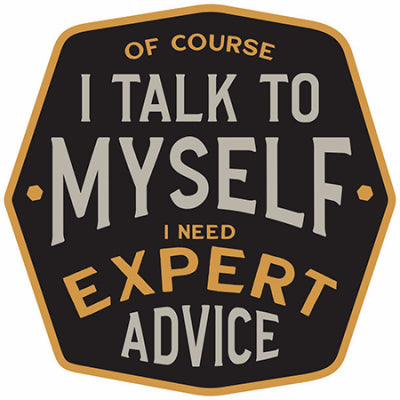 Hardware Store USA | 12x12 Talk Myself Sign | Pack Of 4