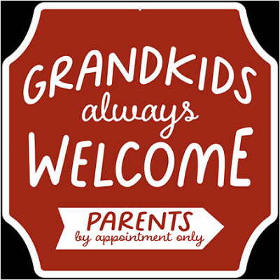 Hardware Store USA | 12x12 Grandkids Sign | Pack Of 4