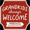 Hardware Store USA | 12x12 Grandkids Sign | Pack Of 4