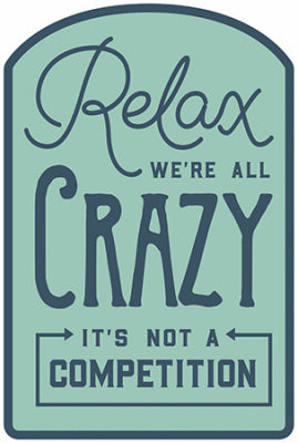 Hardware Store USA | 10x14 We're Crazy Sign | Pack Of 4