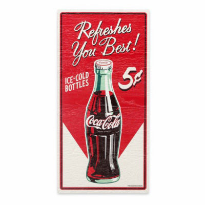 Hardware Store USA | 11x22 Coca Cola Sign | Pack Of 4