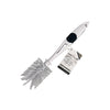 Hardware Store USA | HP WHT/GRN Bottle Brush