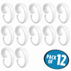 Hardware Store USA | 12PK WHT SHWR Hooks