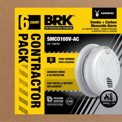 Hardware Store USA | 6PK Smoke/CO Alarm