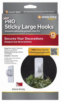 Hardware Store USA | 12CT LG Hook Stick Clip