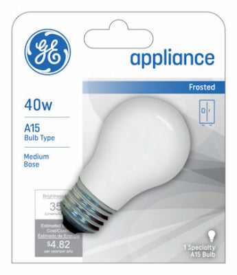Hardware Store USA | GE 40W Frost App Bulb | Pack Of 6
