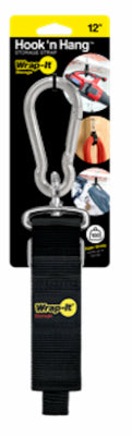 Hardware Store USA | 12x1.5 BLK Hook n Hang