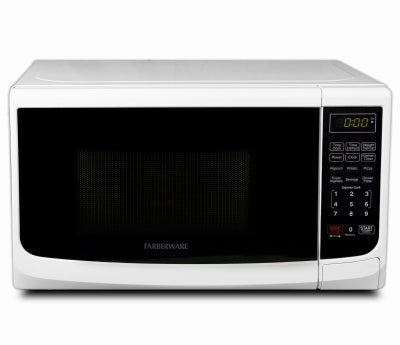 Hardware Store USA | 0.7CUFT WHT Microwave