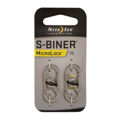 Hardware Store USA | 2PK S-Biner Micro Lock