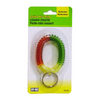 Hardware Store USA | Multi Coiled Key Rings | Pack Of 5