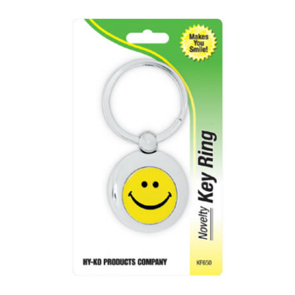 Hardware store usa |  SLV SmileFace Key Chain | KF650 | HY-KO PROD CO
