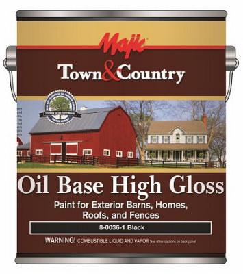 Hardware Store USA | Majic GAL BLK BarnPaint | Pack Of 4