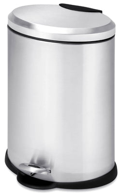 Hardware Store USA | 12L SS Oval Step Can