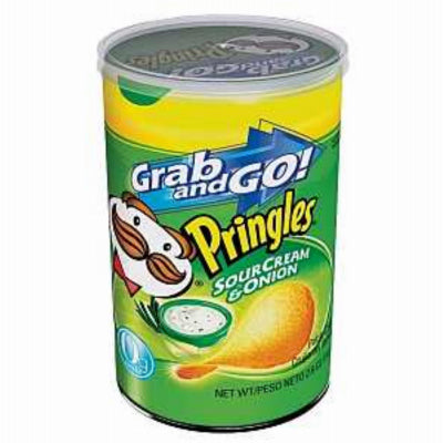 Hardware Store USA | 2.5OZ SC/Onion Pringles | Pack Of 12