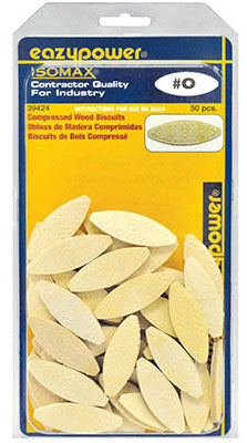 Hardware Store USA | 50PK #0 WD Biscuits