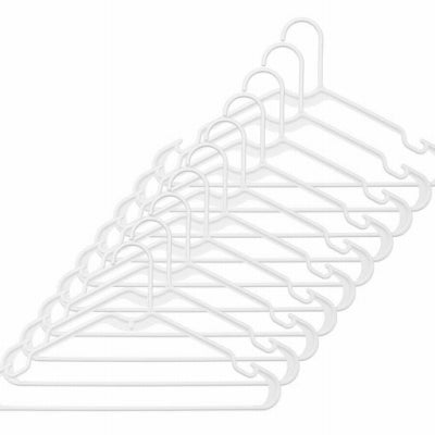 Hardware Store USA | 3PK WHT HD Plas Hanger