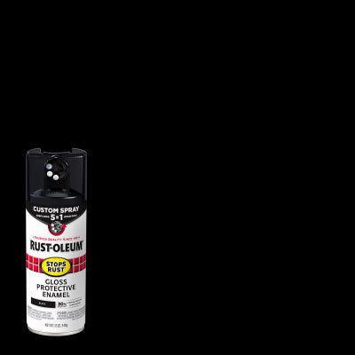 Hardware Store USA | 12OZ GLSBLK Spray Paint