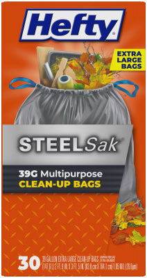 30CT 39GAL GRY TrashBag