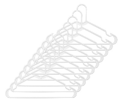 Hardware Store USA | 10PK Plastic Hangers