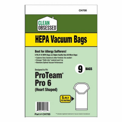 Hardware Store USA | 9CT 6QT Vac Bag