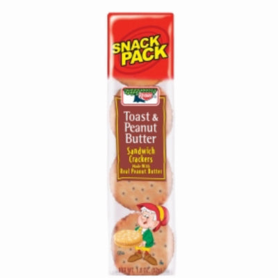 Hardware Store USA | 1.8OZ PB Crackers | Pack Of 12