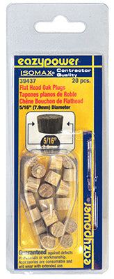 Hardware Store USA | 20PK 5/16 Oak FH Plug