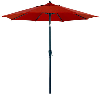 Hardware Store USA | FS 9' RED STL Umbrella