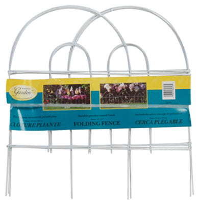 Hardware Store USA | 24x8 WHT Arch Fence
