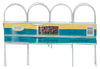 Hardware Store USA | 10x10 WHT Arch Fence