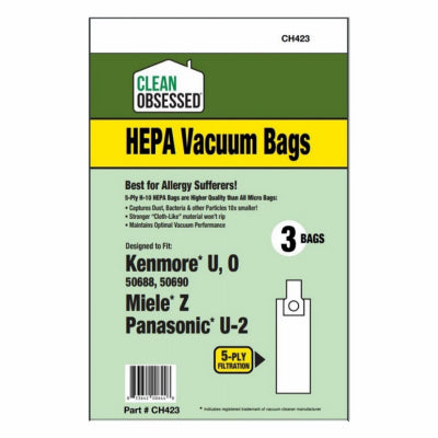 Hardware Store USA | 3CT Type UO Vac Bag