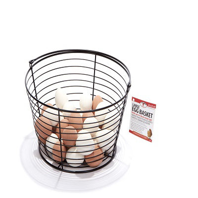 Hardware Store USA | LG BLK Egg Basket