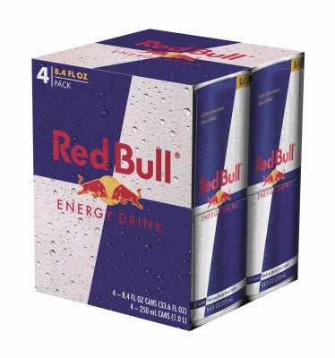 Hardware Store USA | 4PK 8.4OZ Orig Red Bull | Pack Of 6