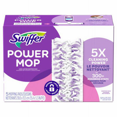 Hardware Store USA | Swiffer 5CT PWR Mop Pad