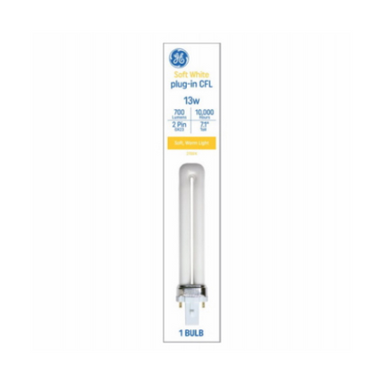 Hardware Store USA | GE13W Repl Fluo Bulb | Pack Of 6