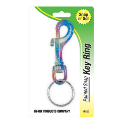 Hardware Store USA | Snap Key Ring | Pack Of 5