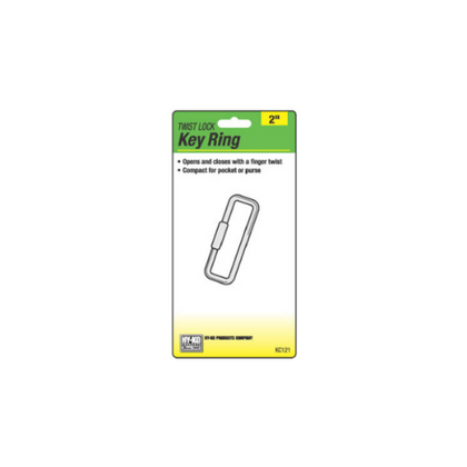 Hardware Store USA | Twist Lock Key Ring | Pack Of 5