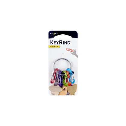 Hardware Store USA | LW S-Biner Key Ring | Pack Of 6