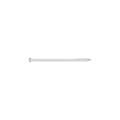 Hardware Store USA | 10PK 7x5/16 WHT Screw