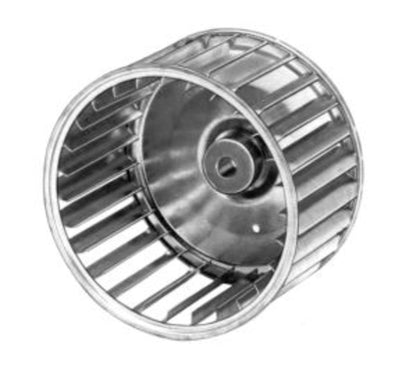 Fasco 1-6038 Single Inlet Blower Wheel : 3 Dia. | 1 7/8 Width | CW | Galvanized