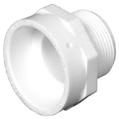 Hardware store usa |  1-1/4 DWV MPT Adapter | PVC 00109  0600HA | CHARLOTTE PIPE & FOUNDRY CO.