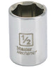 Hardware store usa |  MM 1/4DR 1/2 6PT Socket | 111260 | APEX TOOL GROUP-ASIA