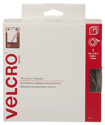 Hardware store usa |  15'x3/4 CLR Velcro Tape | 91325 | VELCRO USA INC CONSUMER PDTS