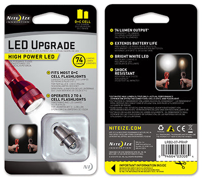 Hardware store usa |  LED Upgrade Bulb | LRB2-07-PRHP | NITE IZE INC