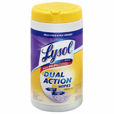 75CT Lysol DualAct Wipe