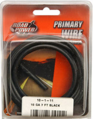 Hardware store usa |  7' BLK 10GA Prim Wire | 55671833 | SOUTHWIRE COMPANY LLC