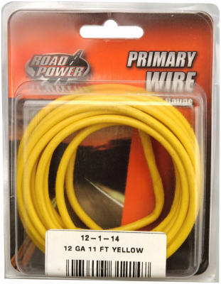 Hardware store usa |  11' YEL 12GA Prim Wire | 55671733 | SOUTHWIRE COMPANY LLC