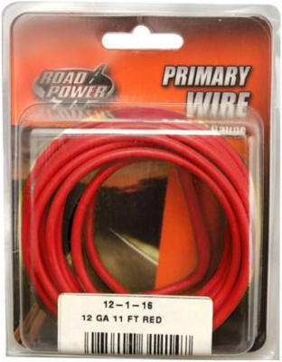 Hardware store usa |  11' RED 12GA Prim Wire | 55671533 | SOUTHWIRE COMPANY LLC