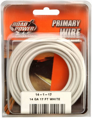 Hardware store usa |  17' WHT 14GA Prim Wire | 55669033 | SOUTHWIRE COMPANY LLC