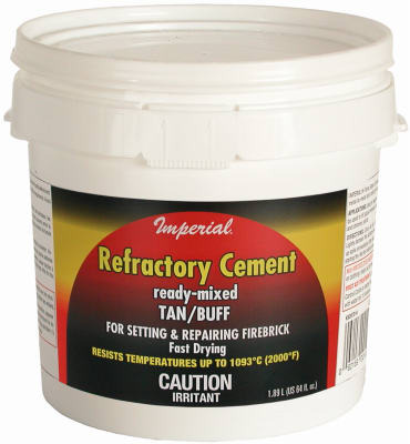 Hardware store usa |  64OZ Refractory Cement | KK0307 | IMPERIAL MFG GROUP USA INC