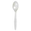 50CT WHT Plas Spoon